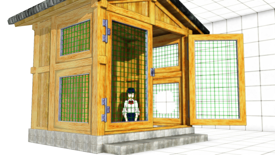 小さな飼育小屋