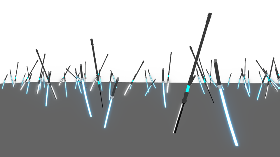 刀と薙刀ステージ