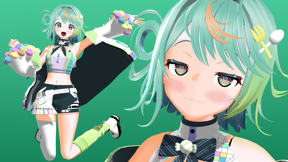南伊　2着　軍服　ちび茶メイド　にょたりあ　APH　ヘタリア　ロマーノ　ロマーナ 女性：Mサイズ】ヘタリア/ロマーノ-ちびたりあ-【着用品】