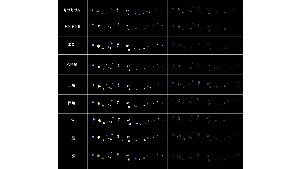 ActiveParticleLight改変_いろいろ