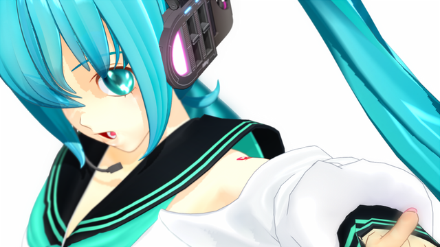 初音ミク・ハイポリモデル#2セーラー服Ver1.30