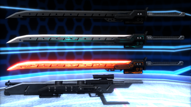 機械刀+小刀セット（オマケに銃　V1.02