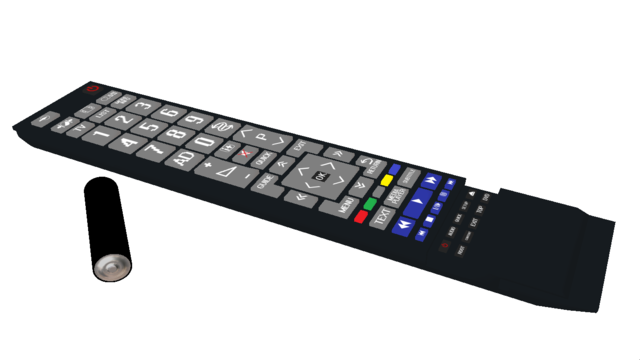 TV Remote [テレビのリモコン]