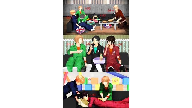 ローソファポーズ集