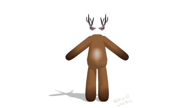 トナカイの着ぐるみ