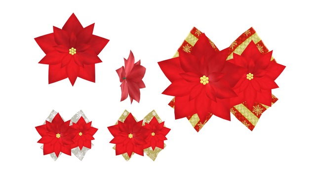 ポインセチアアクセサリ