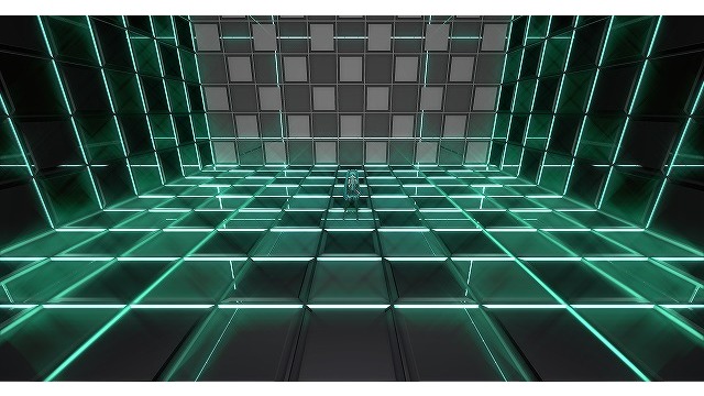 『ガラス張りステージ』配布