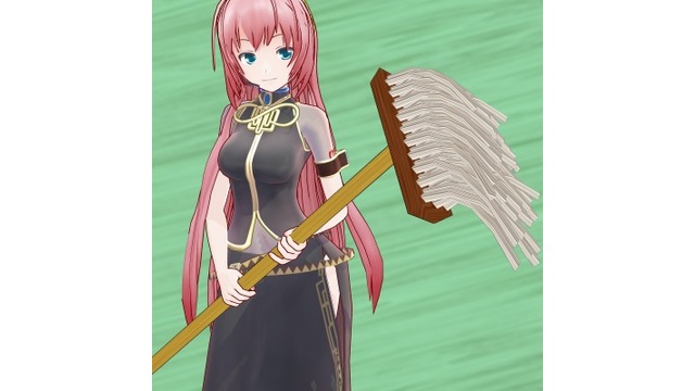 掃除のできない物理モップ