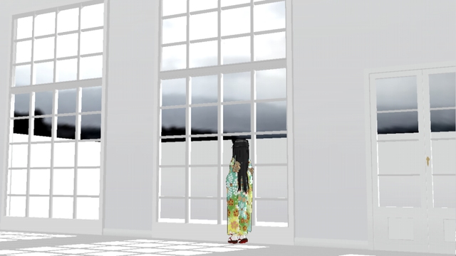 チヴィタの滲んだ雲影 / スカイドーム