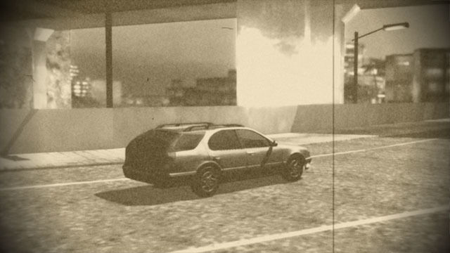 なんかがチラッチラ写るエフェクト