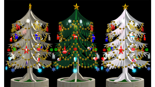 手作りツリーセット改・ほぐお風味