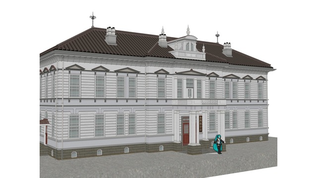 「朝渡式-舞鶴鎮守府庁舎の様なもの」