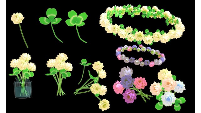 シロツメクサセット