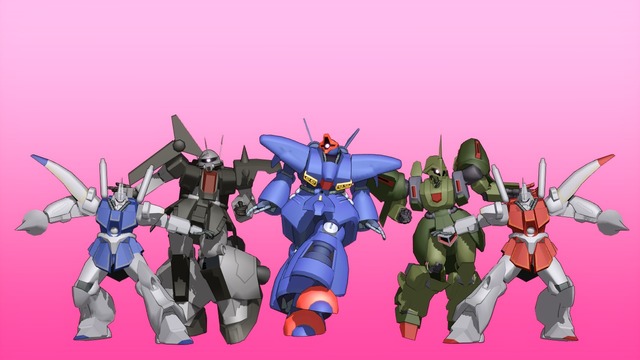 モブ用ネオジオンＭＳセット