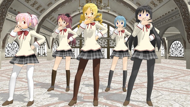 まどか制服五人衆Type B
