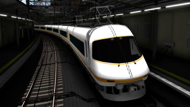 曲利駅走行支援ダミーボーン