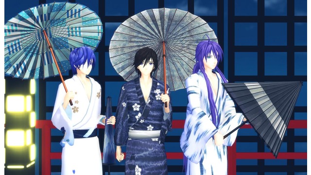 和傘開閉モーフ付き