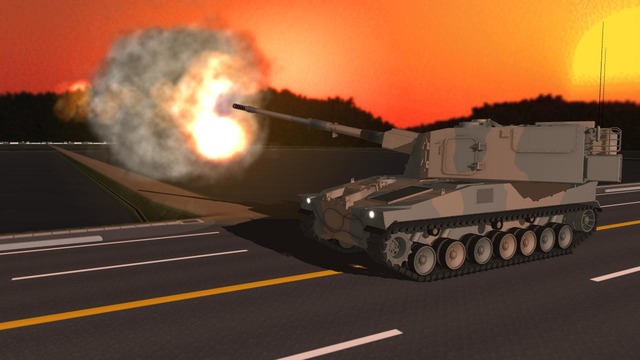 99式自走155mmりゅう弾砲