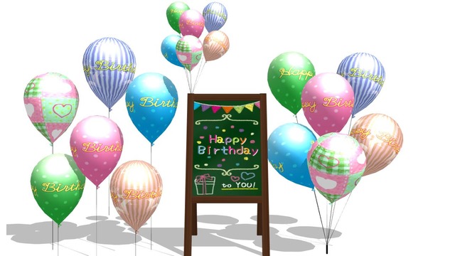 誕生日小物セット