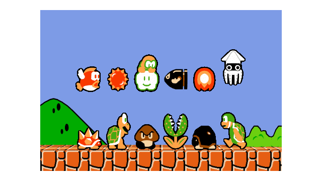 ザコキャラセット - BowlRoll