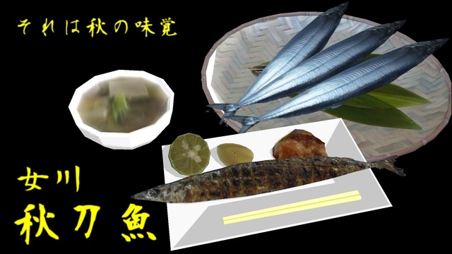 女川　秋刀魚