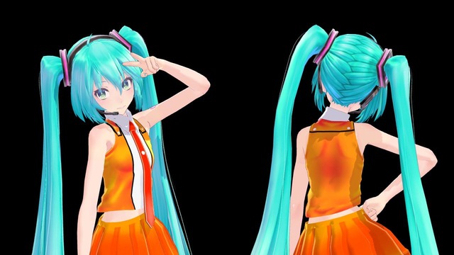 【MMD】Tda式初音ミク　K特捜隊風デフォ服