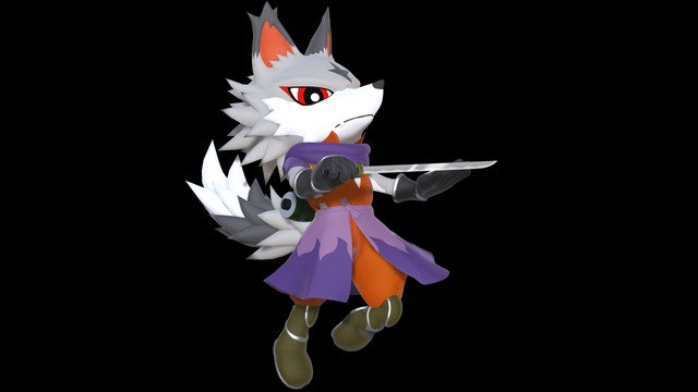 パズあに 風魔小太郎MMDモデルセット