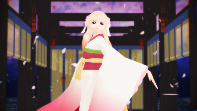 夢と葉桜カメラモーション