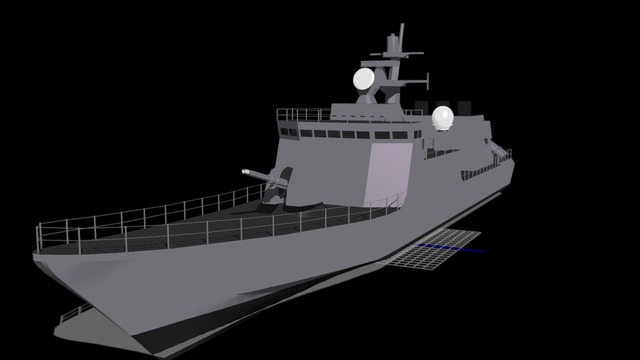 【MMDモデル配布】はやぶさ型ミサイル艇