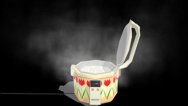 湯気エフェクト