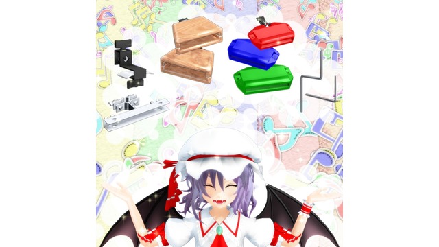 楽器モデル_パーカッションセット