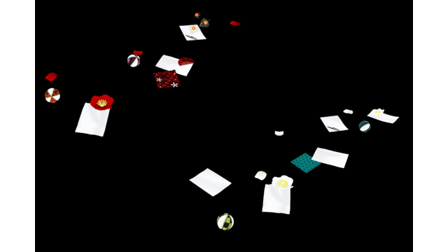 和風の散らかしセット_ver1.1