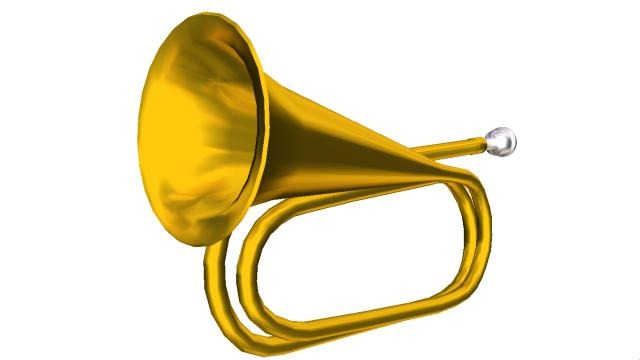 ビューグル（軍隊ラッパ）