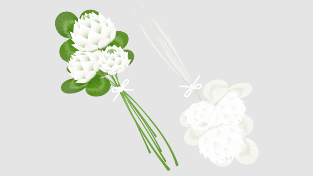 シロツメクサの花束_ver1.1