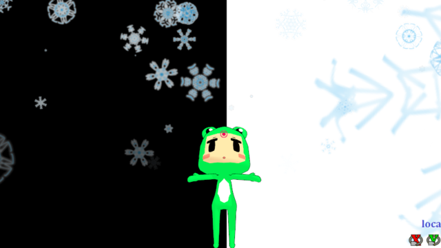 キラキラエフェクトZ用雪の結晶セット