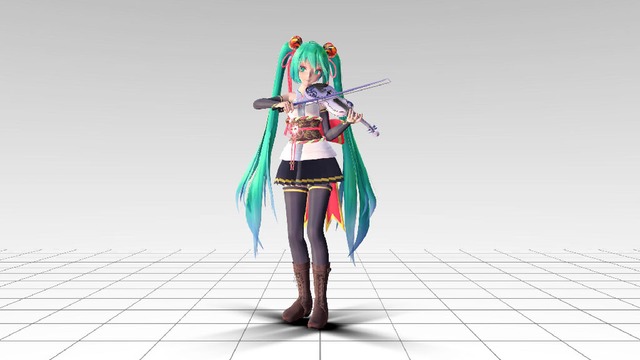 Violin 千本桜 モーション