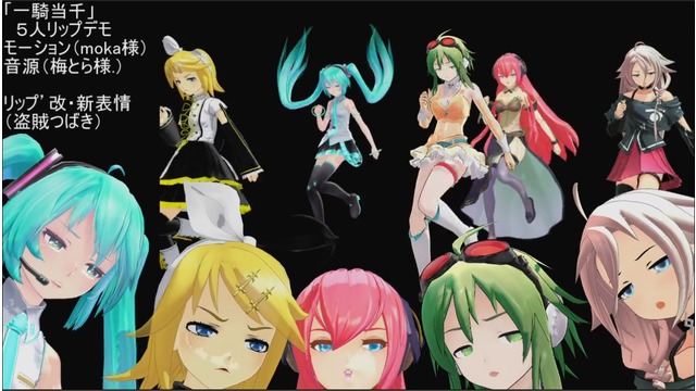 「一騎当千」専用リップ＆フェイスモーショ