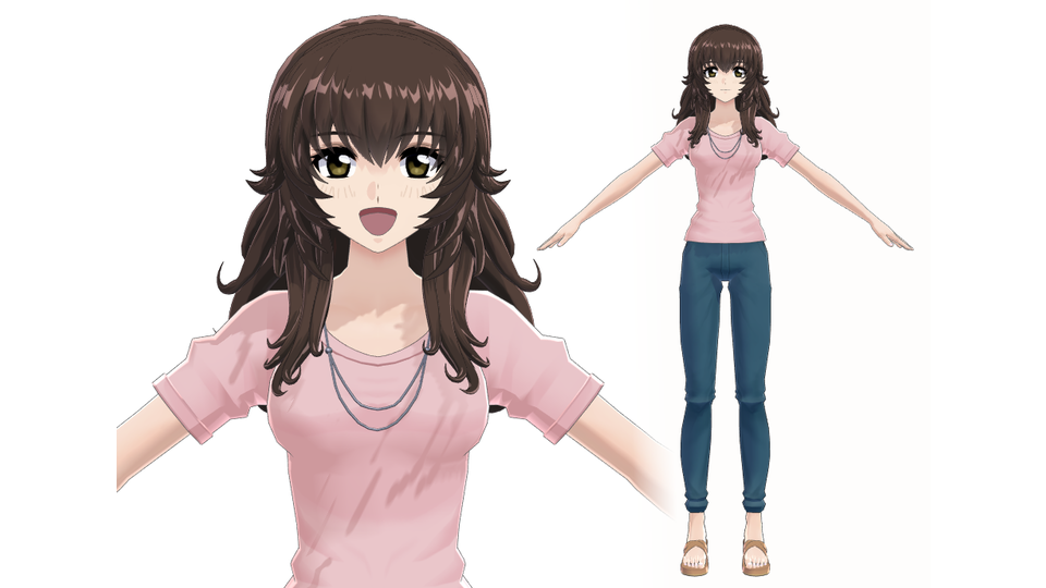 日野美羽(私服)Ver.1.01