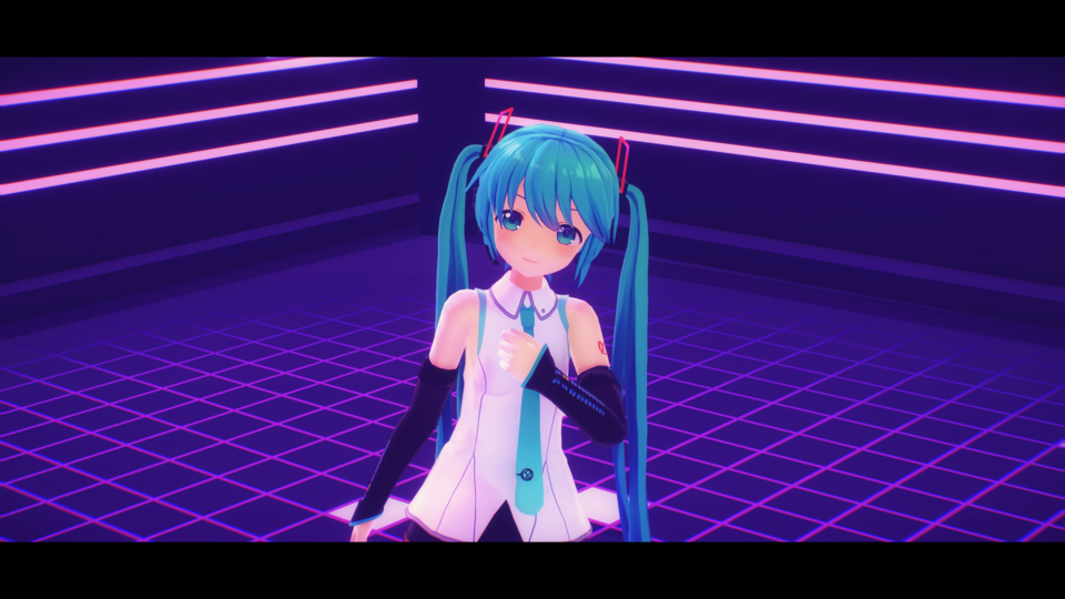 魔法少女とチョコレゐト（づなうじ様モーション用） Camera