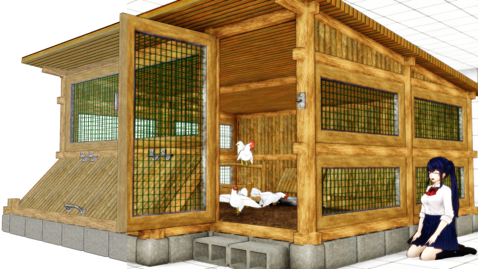 小さな鶏小屋
