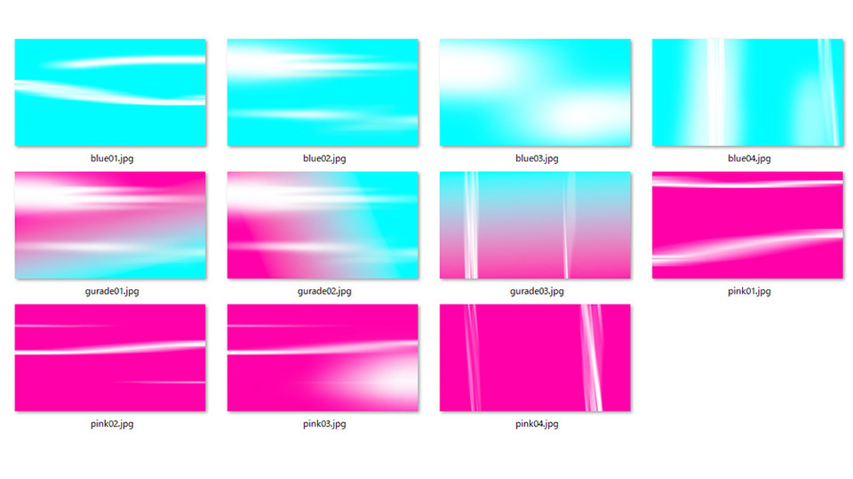 画面効果pink×blue jpg詰め