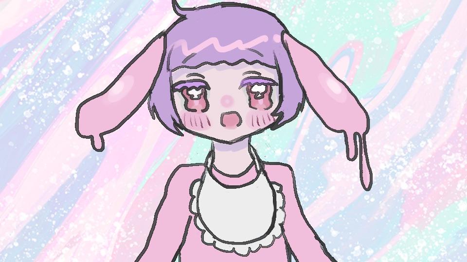 うさぎの胎児　単独音