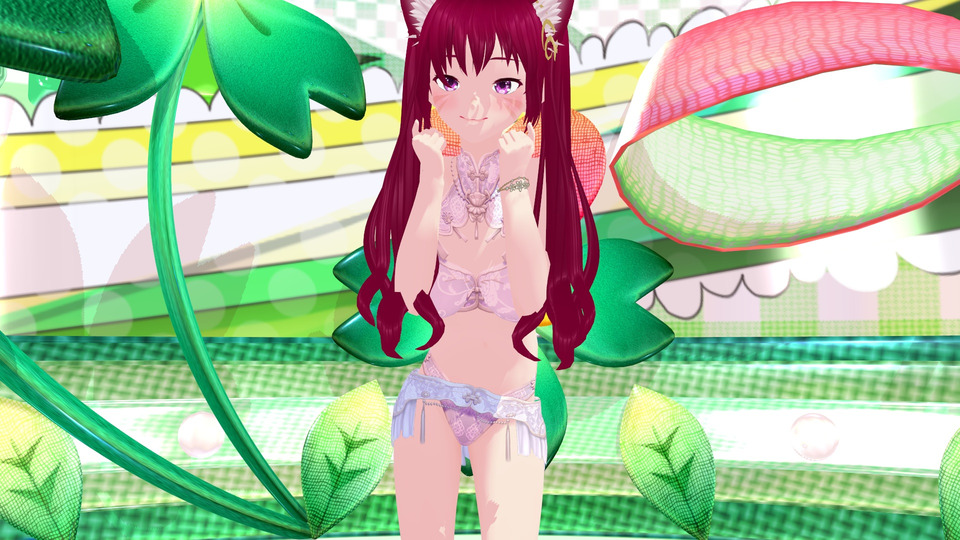 やっちchアイドル　星野　花　チャイナ水着MMD