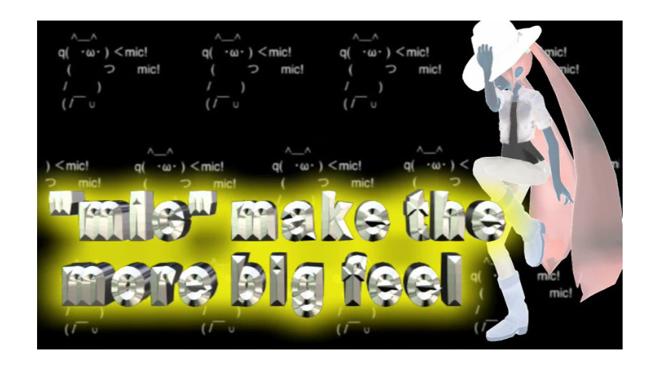 mic make the more big feel