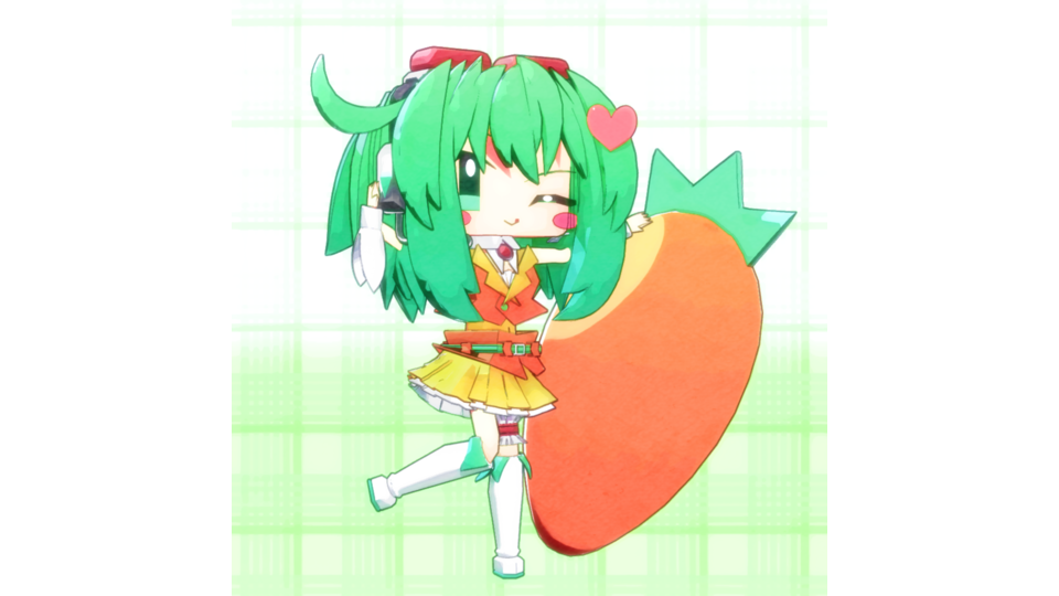 箱GUMI_MMDモデル