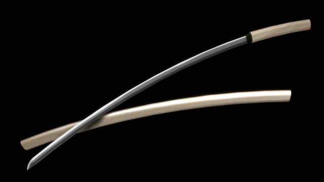 伯耆安綱「髭切」白鞘