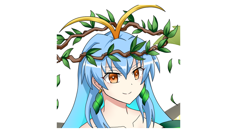 【神に近づきすぎた蝶の妖精】　エタニティラルバ　立ち絵