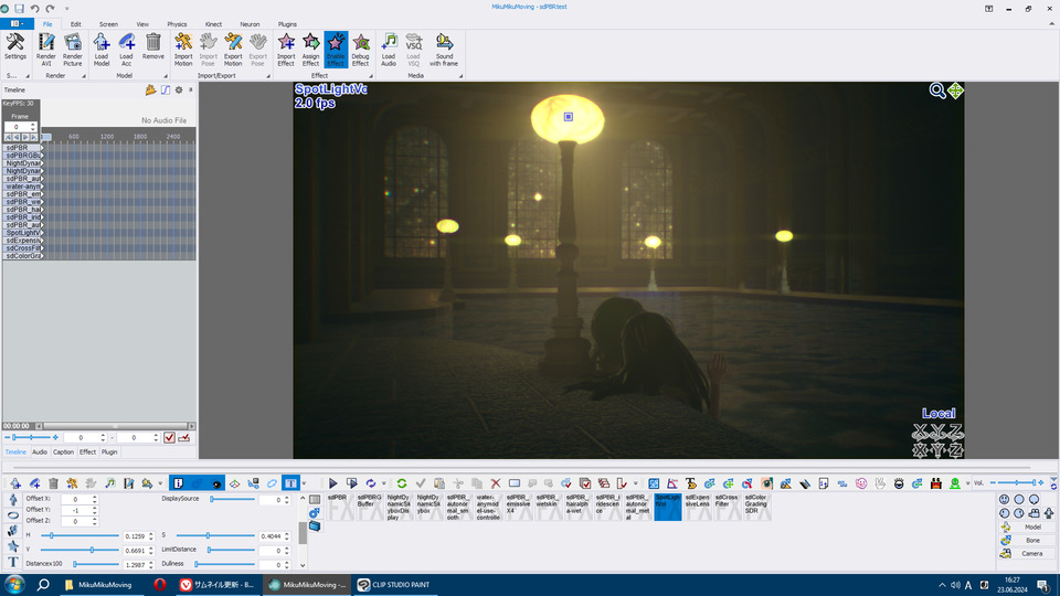 sdPBR4.70用MMD・MMM互換性変換パッチ