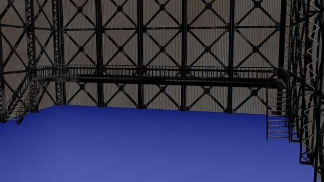 倉庫風ステージ