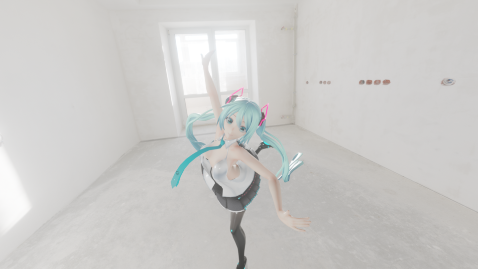 【MMDステージ】UnfinishedOffice_8K